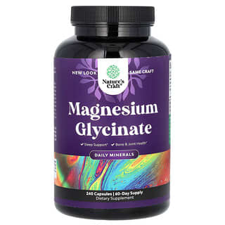 Nature's Craft, Magnesium Glycinate, 240 Capsules