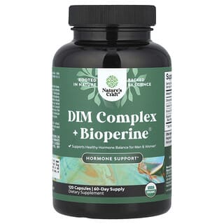 Nature's Craft, DIM Complex + BioPerine®, 120 Capsules