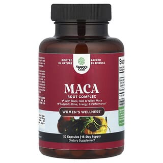 Nature's Craft, Women‘s Wellness, Maca-Wurzel-Komplex, 30 Kapseln