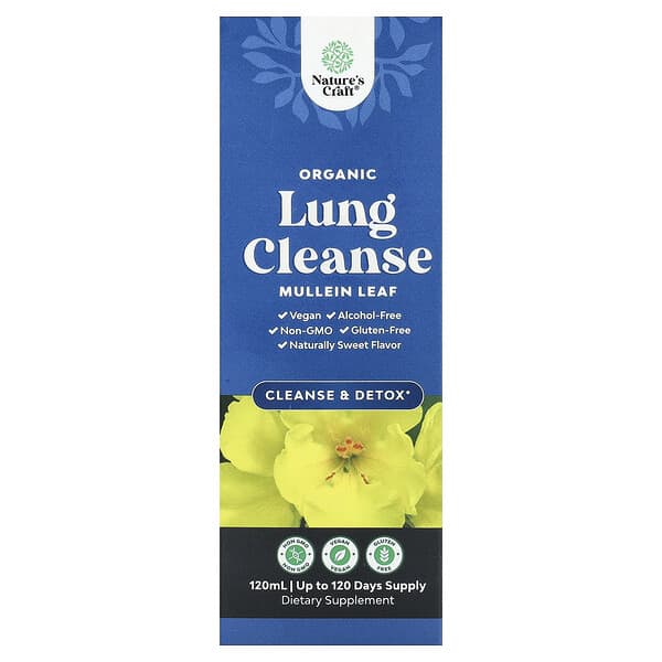 Nature's Craft, 폐 클렌즈, 120ml(4oz)