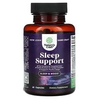 Nature's Craft, Sleep Support, 60 Capsules
