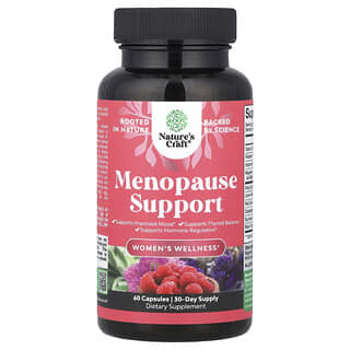 Nature's Craft, Ženské wellness, podpora menopauzy, 60 kapslí