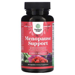 Nature's Craft, Women's Wellness, Menopause Support, 60 Capsules