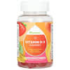 비타민D-3 구미젤리, 복숭아, 망고 및 딸기 맛, 구미젤리 60개