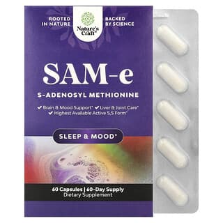 Nature's Craft, SAM-e, 200 мг, 60 капсул