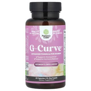 Nature's Craft, 女性のウェルネス、G-Curve™（ジーカーブ）、60粒