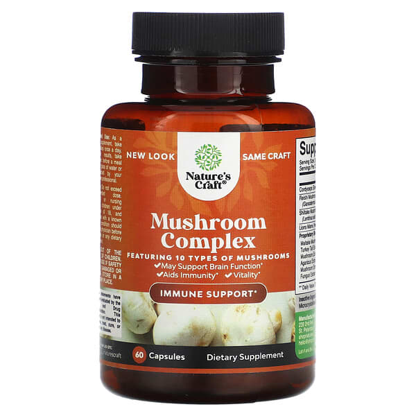 Mushroom Complex, 60 Capsules
