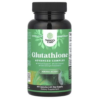 Nature's Craft, Glutatión, Complejo avanzado, 60 cápsulas