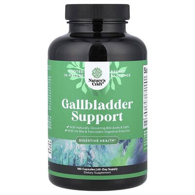 Nature's Craft, Gallbladder Help, 180 Capsules