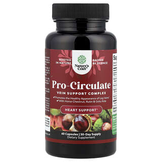Nature's Craft, Pro-Circulate, Vein Support Complex, 60 Capsules