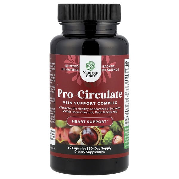 Pro-Circulate, Vein Support Complex, 60 Capsules