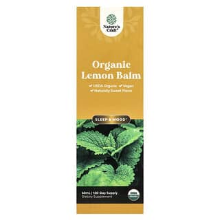 Nature's Craft, Organic Lemon Balm, 2 oz (60 ml), (0.5 ml per Serving)