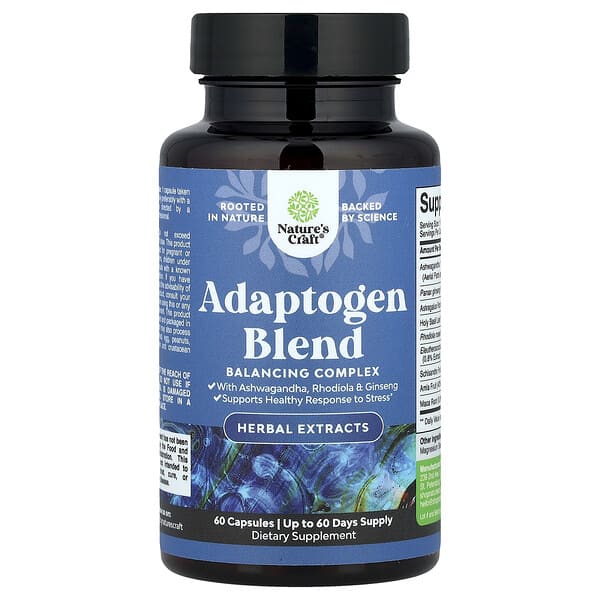 Adaptogen Blend, 60 Capsules