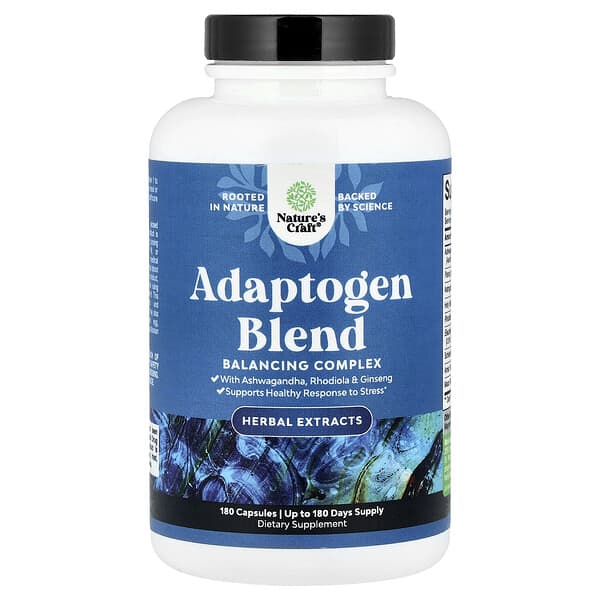 Adaptogen Blend, 180 Capsules