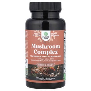 Nature's Craft, Mushroom Complex, Pilzkomplex, 30 Kapseln
