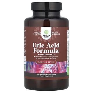 Nature's Craft, Uric Acid Formula, 120 Capsules