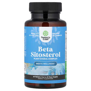 Nature's Craft, Beta Sitosterol, 500 mg, 60 tabletten