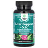 Liver Support + NAC with Milk Thistle, 60 Capsules