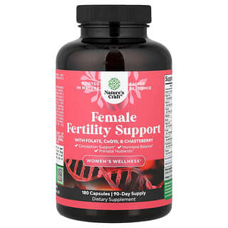 Nature's Craft, Women's Wellness, средство для поддержки фертильности для женщин, 180 капсул