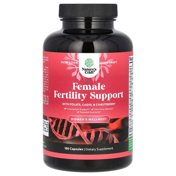 Female Fertility Support, 180 Capsules