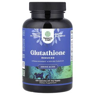 Nature's Craft, Glutationa, 120 Cápsulas