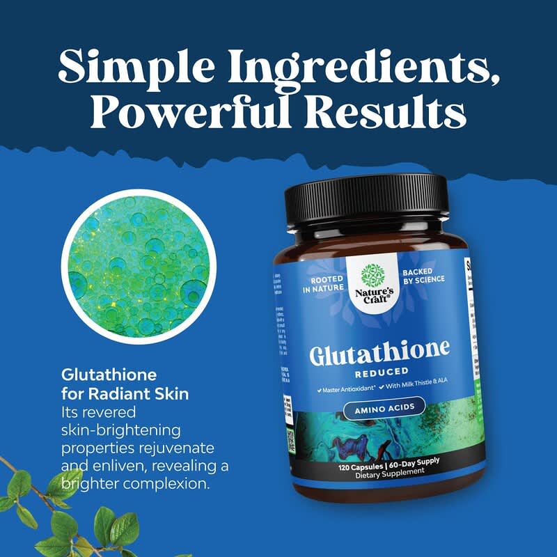 Glutathione, 120 Capsules