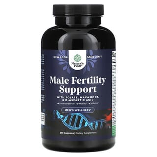 Nature's Craft, средство для поддержки мужской фертильности, 270 капсул