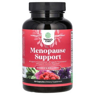 Nature's Craft, Menopause Support, Unterstützung bei der Menopause, 120 Kapseln