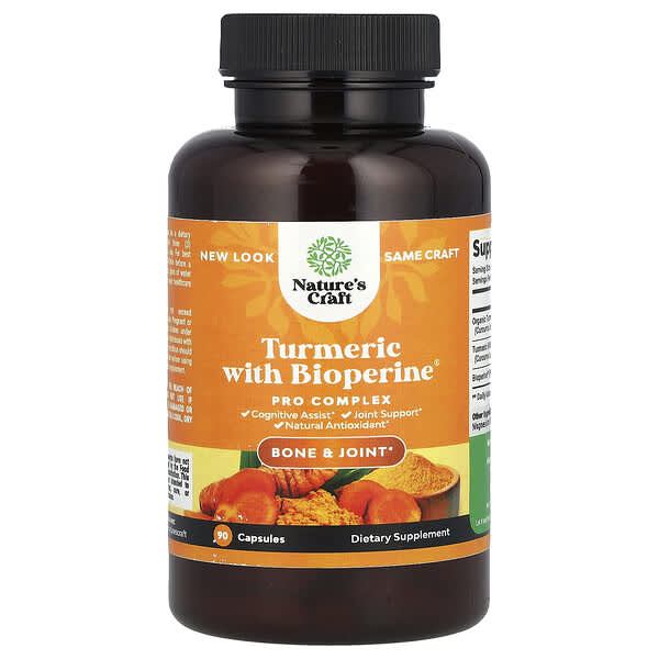 Turmeric With BioPerine®, 90 Capsules