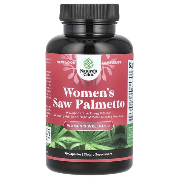 Women's Saw Palmetto, 90 Capsules