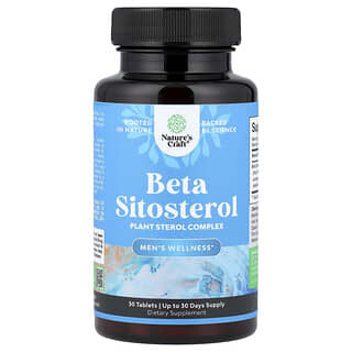 Nature's Craft, Beta-Sitosterol, 30 Tablets (500 mg per Tablet)