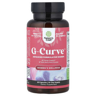 Nature's Craft, Women's Wellness, G-Curve™, 60 Capsules