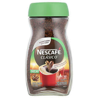 Nescafé, Clasico™, Instant Coffee, Dark Roast, Decaf, 7 oz (200 g)