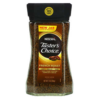 Nescafé, Taster's Choice, インスタント・コーヒー, フレンチロースト, 7 オンス (198 g)
