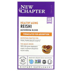 New Chapter, Reishi`` 60 cápsulas veganas