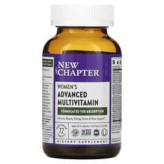 New Chapter, Women's Advanced Multivitamin, 72 Vegetarian Tablets