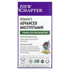 New Chapter, Women's Advanced Multivitamin, 120 Vegetarian Tablets