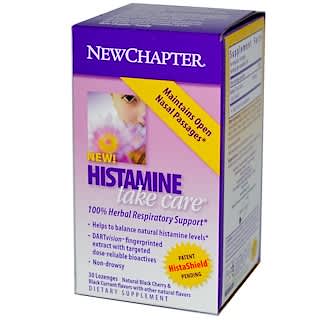 New Chapter, Histamine Take Care, Natural Black Cherry & Black Currant Flavors, 30 Lozenges