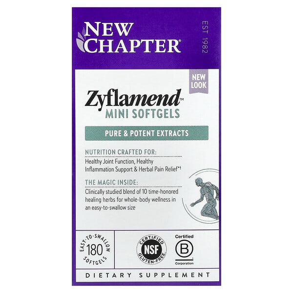 New Chapter Zyflamend™, 180 Mini Softgels