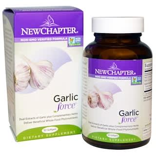 New Chapter, Garlic Force, 30 Softgels