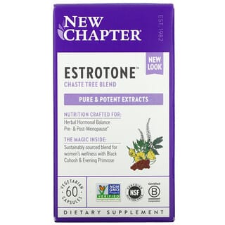 New Chapter, Estrotone, 60 cápsulas vegetarianas