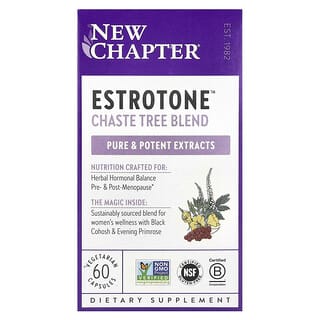 New Chapter, Estrotone™, 60 Vegetarian Capsules