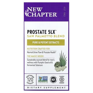 New Chapter, Prostate 5LX, 120 Vegetarian Capsules