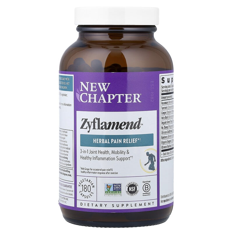 ヤチコダルマ　紫　フランケン Zyflamend™, 180 Vegetarian Capsules