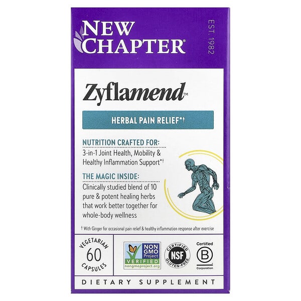 New Chapter Zyflamend™, 60 Vegetarian Capsules