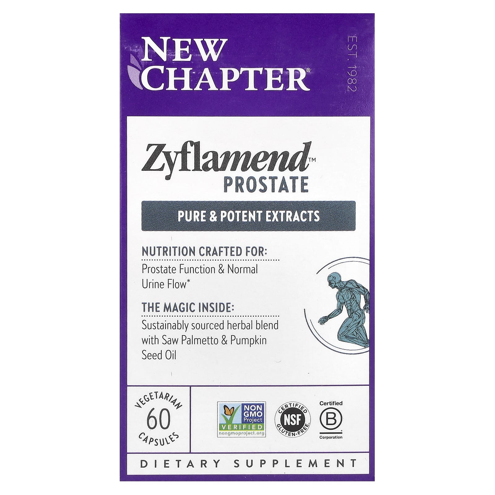 New Chapter Zyflamend™ Prostate 60 Vegetarian Capsules 6946