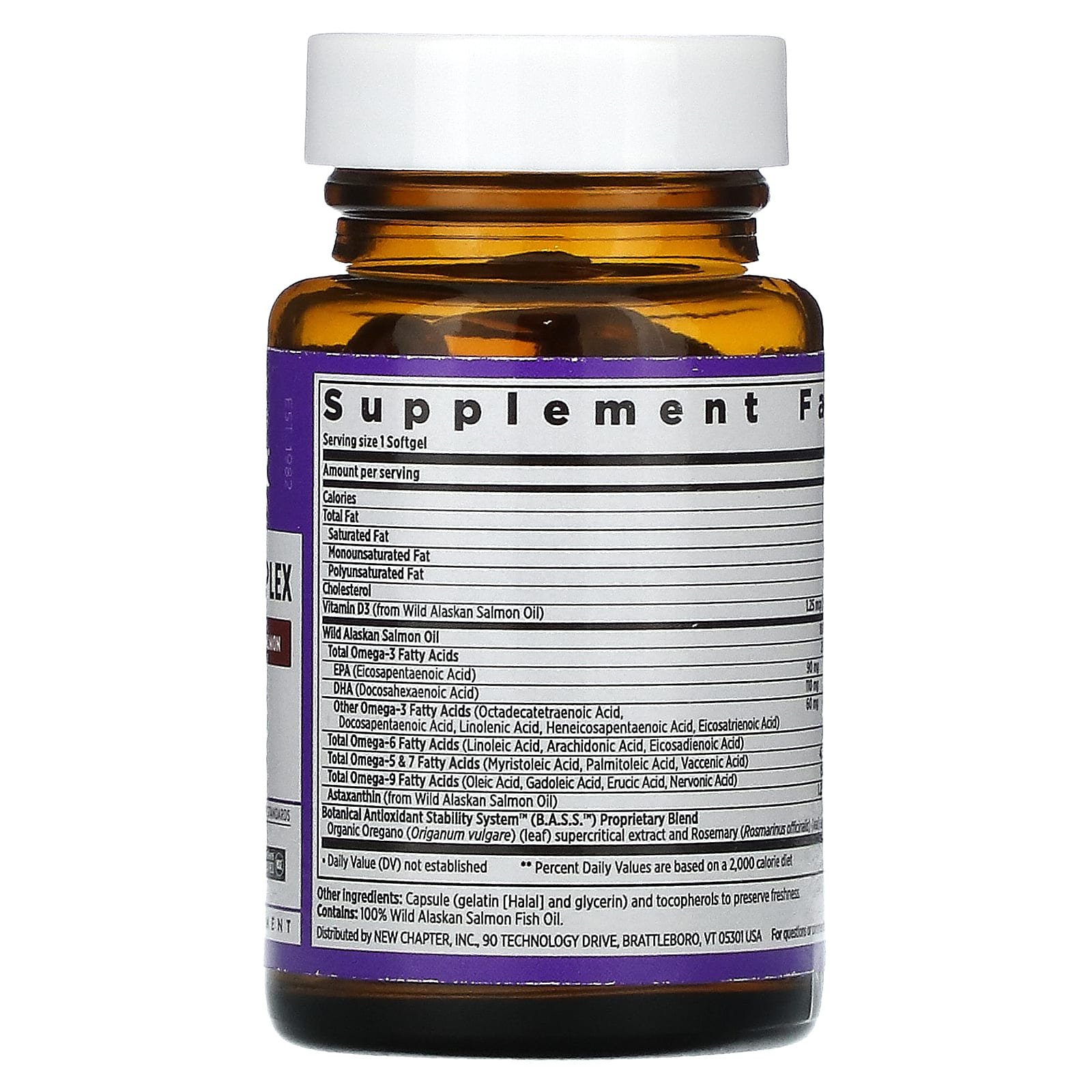 New Chapter, Omega3 Complex, 30 Softgels