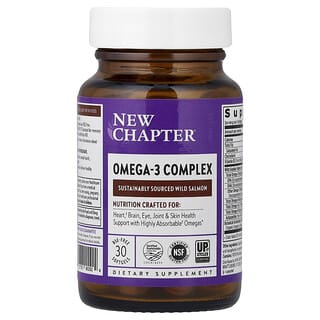 New Chapter, Omega-3 Complex, 30 Softgels