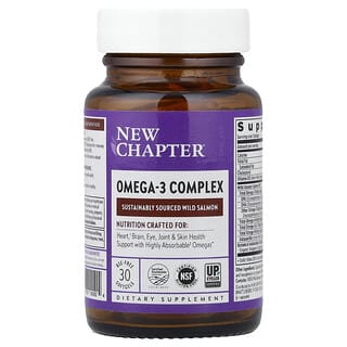 New Chapter, 오메가3 복합체, BSE 무함유 소프트젤 30정