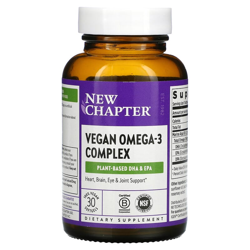 Vegan Omega 3 Complex 30 Vegan Softgels